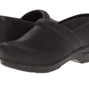 Dansko leather clogs